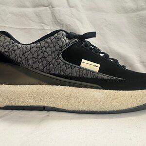 Jordan Black and Gray Sneakers